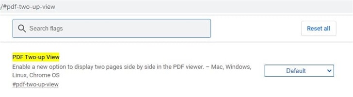 谷歌 Chrome 浏览器将支持“PDF 同屏双页视图”