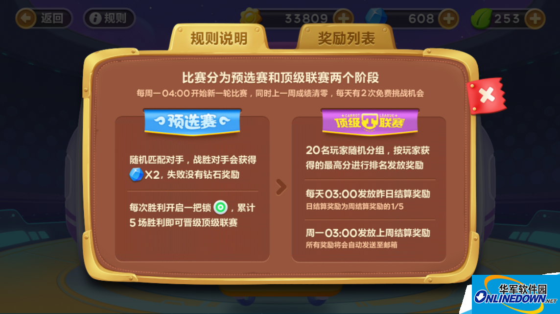 保卫萝卜3赏金赛预选赛规则