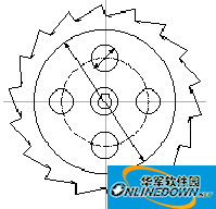 FreeHand 機械制圖之棘輪的制作