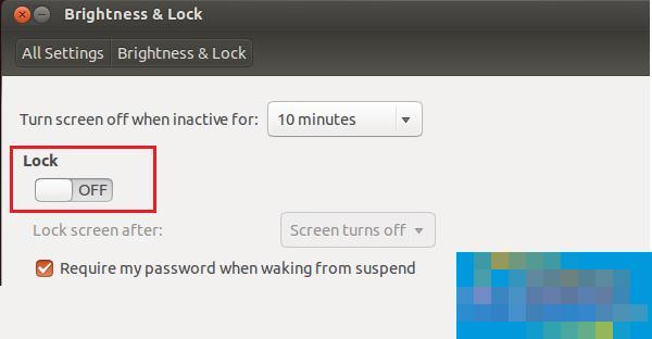  Ubuntu系统取消屏幕锁定功能的方法
