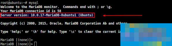 Linux系统怎么查看MariaDB服务端的版本