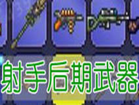 在泰拉瑞亚游戏中射手该如何选择后期武器？