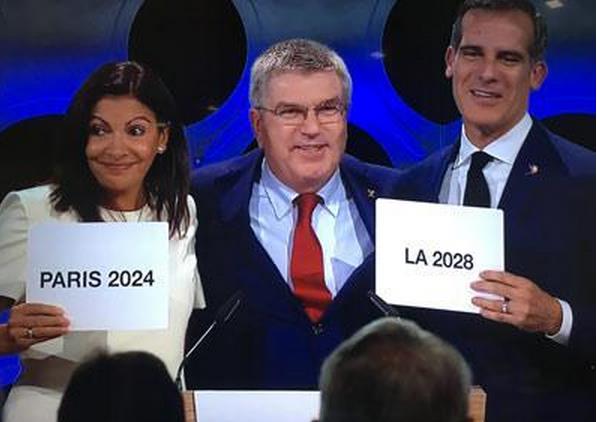 巴黎和洛杉矶正式成为2024和2028夏奥会主办国