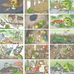 旅行青蛙攻略之15张稀有明信片获取方法