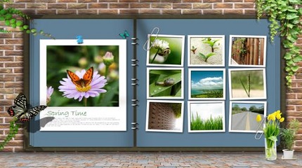 如何制作电子相册?