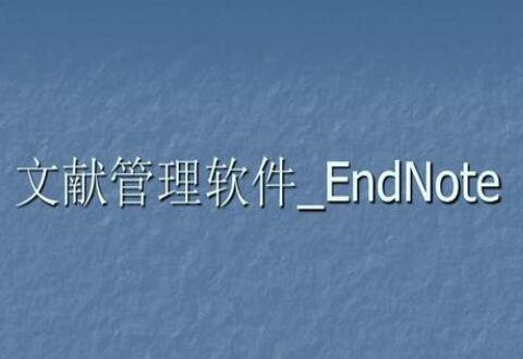 使用Endnote在word里插入参考文献的详细步骤