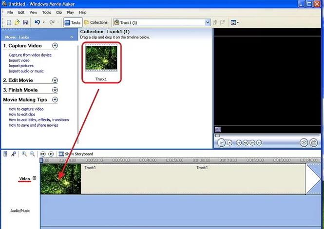 以Add Subtitles to a Movie in Windows Movie Maker Step 3为标题的图片