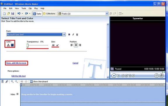 以Add Subtitles to a Movie in Windows Movie Maker Step 4Bullet2為標題的圖片