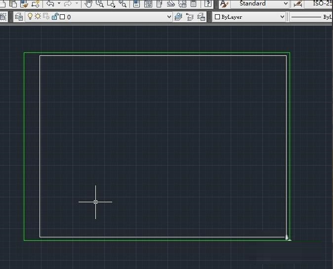 AutoCAD2012如何绘制图幅