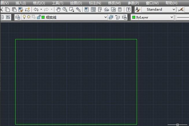 AutoCAD2012如何绘制图幅