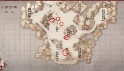 镖人手游地图宝箱位置坐标汇总