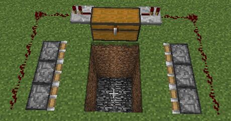 我的世界陷阱箱怎么用