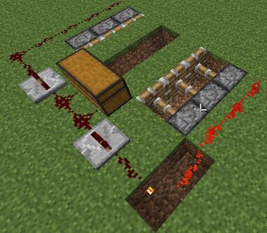 我的世界陷阱箱怎么用