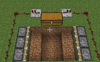 我的世界陷阱箱怎么用