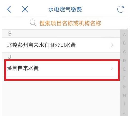 天府通办怎么交水费