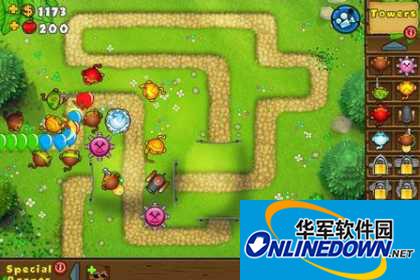 气球塔防5防迷彩气球技巧