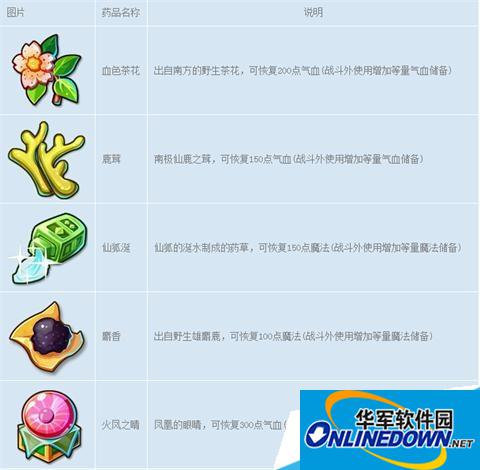 梦幻西游药品怎么样 道具装备详解