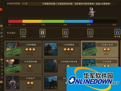 怪物猎人ol周程表奖励怎么达到？怪物猎人ol周程表介绍