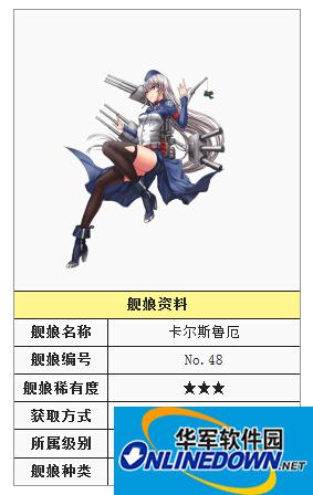 战舰少女卡尔斯鲁厄号属性解析