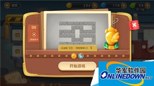 保卫萝卜3工厂地图第5关怎么过?顺利拿下金萝卜通关攻略大全