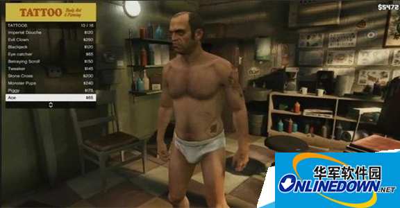 gta5纹身店在哪里？怎么gta5对人物进行纹身？