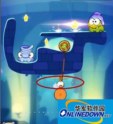 割绳子2城市公园4-22攻略三星详解
