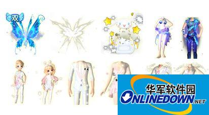 QQ炫舞9月天使乐园经典/Q版本角色非卖介绍