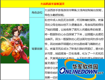 大话西游手游攻略：鬼族夜溪灵解析
