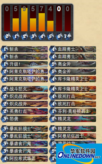 炉石传说龙战士高胜率卡组分享