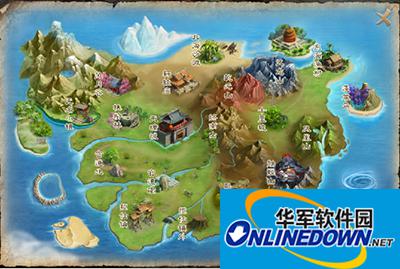 问道手游世界地图有哪些内容？世界地图介绍