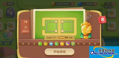 保卫萝卜3游乐场18关卡金萝卜攻略