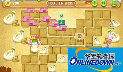 保卫萝卜2第69关图文攻略